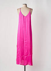 Robe longue rose LE SUN pour femme seconde vue