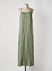 Robe longue vert PIECES pour femme seconde vue