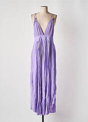 Robe longue violet KARMA KOMA pour femme seconde vue