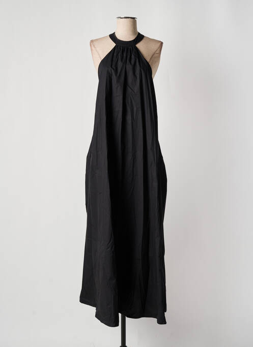 Robe longue noir RELISH pour femme