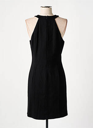 Robe mi-longue sans manche sans manche noir FRACOMINA femme