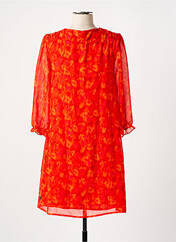 Robe courte orange FREEMAN T.PORTER pour femme seconde vue