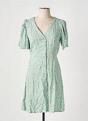 Robe courte vert VERO MODA pour femme seconde vue