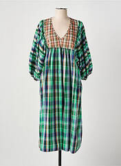 Robe longue vert THE CORNER pour femme seconde vue