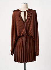 Robe mi-longue marron RELISH pour femme seconde vue