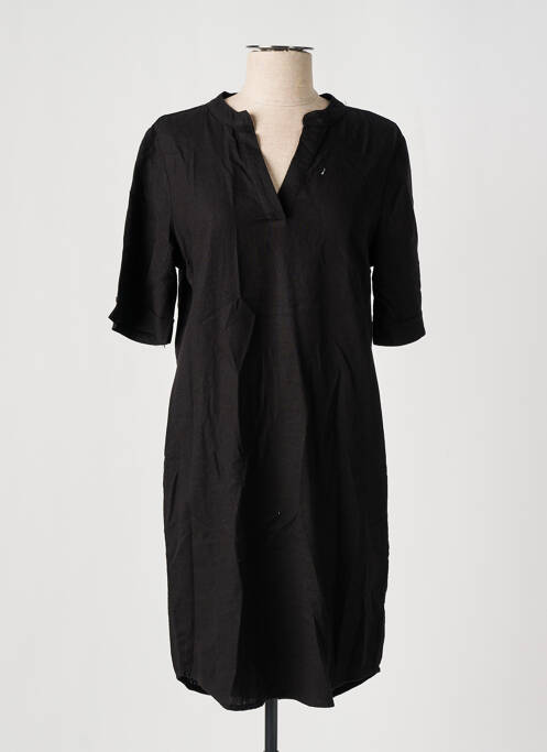 Robe courte noir ICHI pour femme