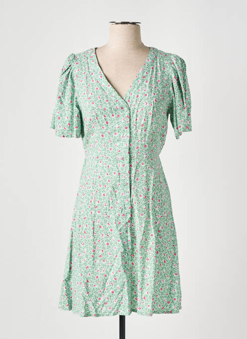 Robe courte vert VERO MODA pour femme