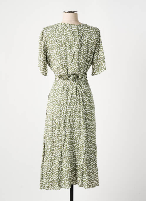 Robe longue vert FREEMAN T.PORTER pour femme