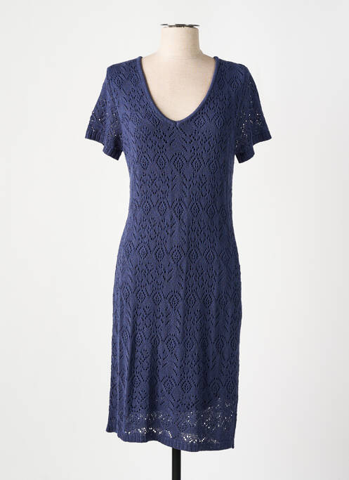 Robe mi-longue bleu MOLLY BRACKEN pour femme