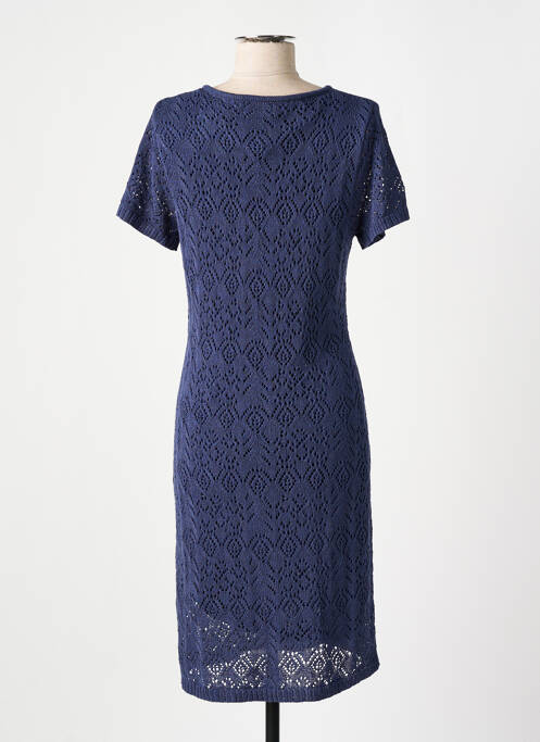 Robe mi-longue bleu MOLLY BRACKEN pour femme