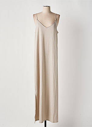 Robe longue fines bretelles fines bretelles gris VERO MODA femme