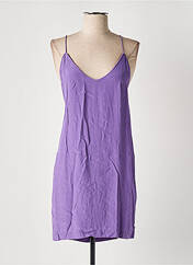 Robe courte violet KARMA KOMA pour femme seconde vue