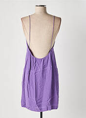 Robe courte violet KARMA KOMA pour femme seconde vue