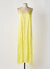 Robe longue jaune LE SUN pour femme seconde vue