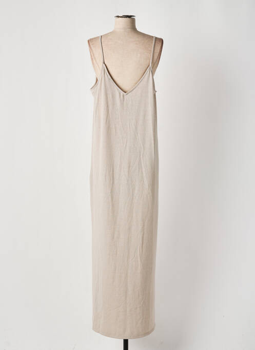 Robe longue gris VERO MODA pour femme