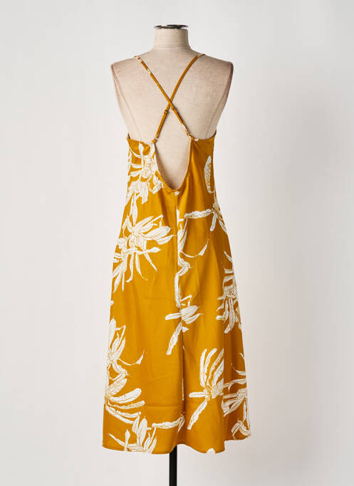 Robe longue jaune AWARE pour femme