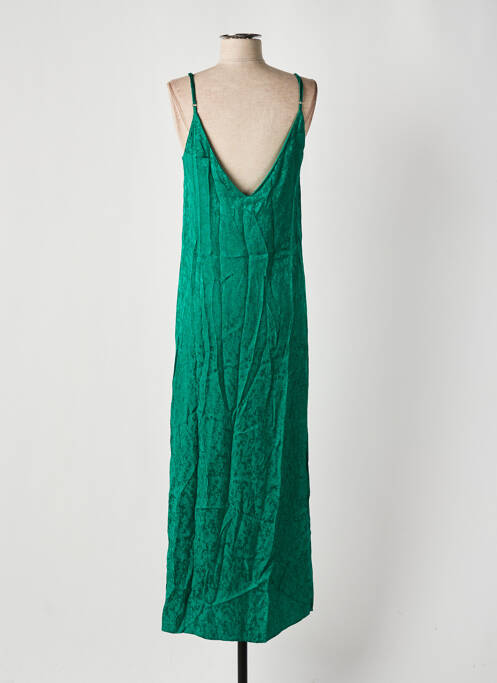 Robe longue vert GRACE & MILA pour femme