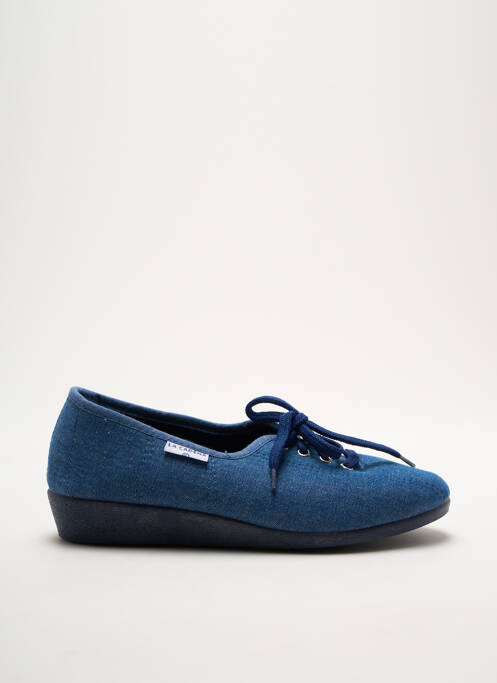 Chaussons/Pantoufles bleu LA CADENA pour femme