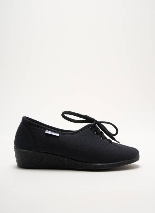 Chaussons/Pantoufles noir LA CADENA pour femme