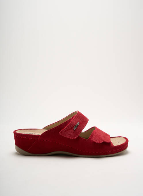 Mules/Sabots rouge ROHDE pour femme