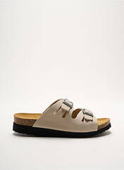 Mules/Sabots beige SANTAFE pour femme seconde vue