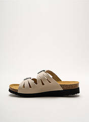 Mules/Sabots beige SANTAFE pour femme seconde vue