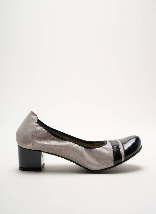 Ballerines argent SANTAFE pour femme