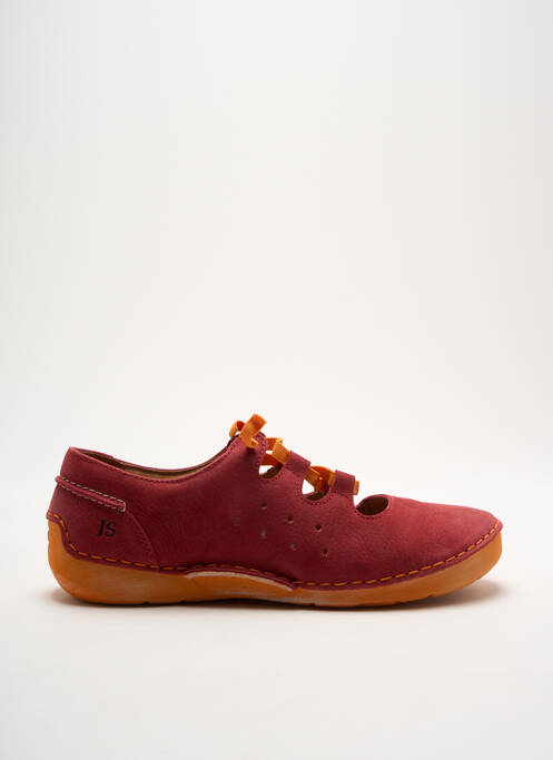 Chaussures de confort rouge JOSEF SEIBEL pour femme