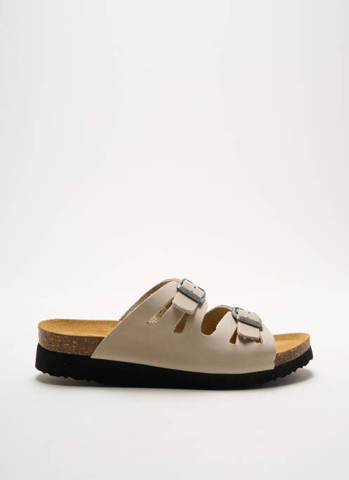 Mules/Sabots beige SANTAFE pour femme