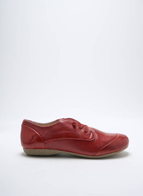 Chaussures de confort rouge JOSEF SEIBEL pour femme