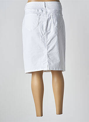Jupe mi-longue taille normale blanc IMPAQT femme