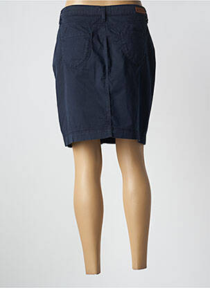 Jupe mi-longue taille normale bleu IMPAQT femme