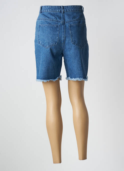 Bermuda bleu DAPHNEA pour femme