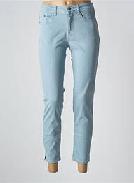 Jeans coupe slim stretch taille normale bleu JENSEN femme