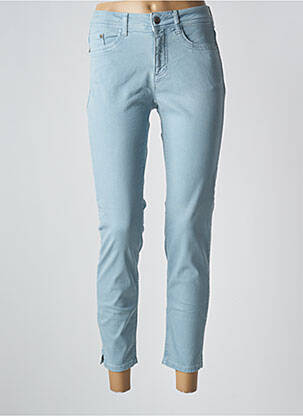 Jeans coupe slim stretch taille normale bleu JENSEN femme