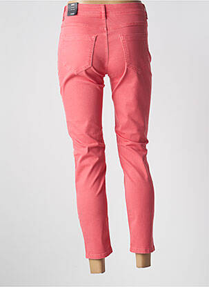 Jeans coupe slim stretch taille normale rose JENSEN femme