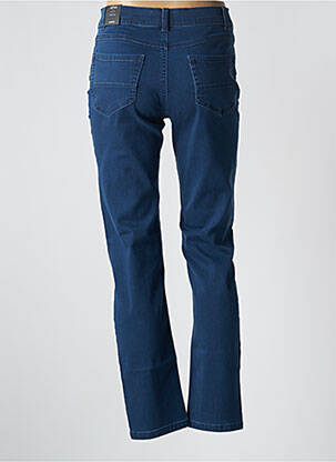 Jeans coupe droite stretch taille normale bleu JENSEN femme
