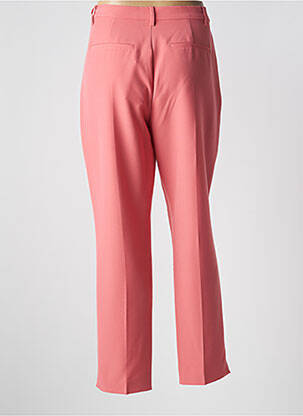 Pantalon 7/8 taille haute taille haute rose JENSEN femme
