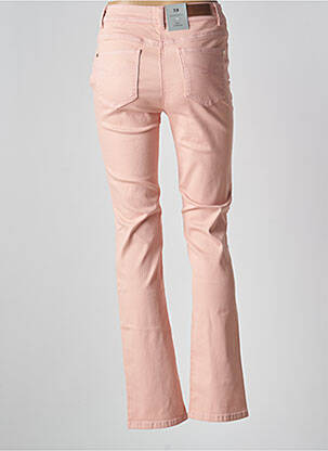 Jeans coupe slim stretch taille normale rose JULIE GUERLANDE femme