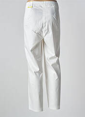 Pantalon 7/8 blanc FRANK WALDER pour femme seconde vue