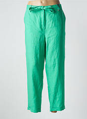 Pantalon 7/8 vert clair JULIE GUERLANDE pour femme seconde vue