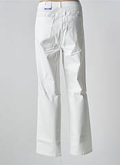 Pantalon droit blanc FRANK WALDER pour femme seconde vue