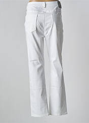 Pantalon slim blanc JULIE GUERLANDE pour femme seconde vue