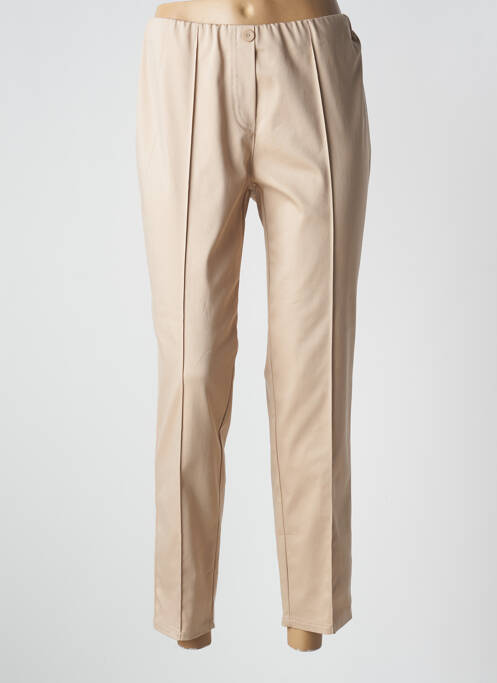 Pantalon 7/8 beige FRANK WALDER pour femme