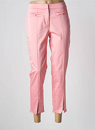 Pantalon 7/8 taille à pinces taille normale rose BETTY BARCLAY femme