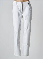 Jeans coupe slim blanc BETTY BARCLAY pour femme seconde vue