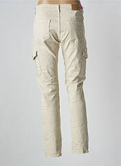 Pantalon cargo beige PLACE DU JOUR pour femme seconde vue