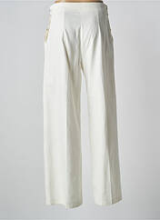 Pantalon flare blanc LES ACOLYTES pour femme seconde vue