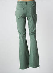 Pantalon flare vert MELLY & CO pour femme seconde vue