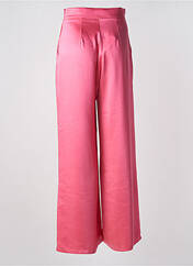 Pantalon large rose LES ACOLYTES pour femme seconde vue